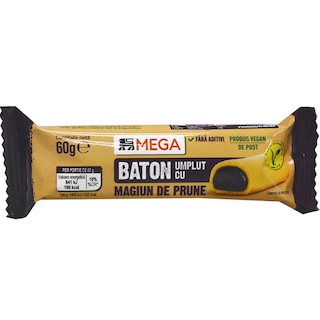 MEGA | Baton umplut cu magiun de prune 60g