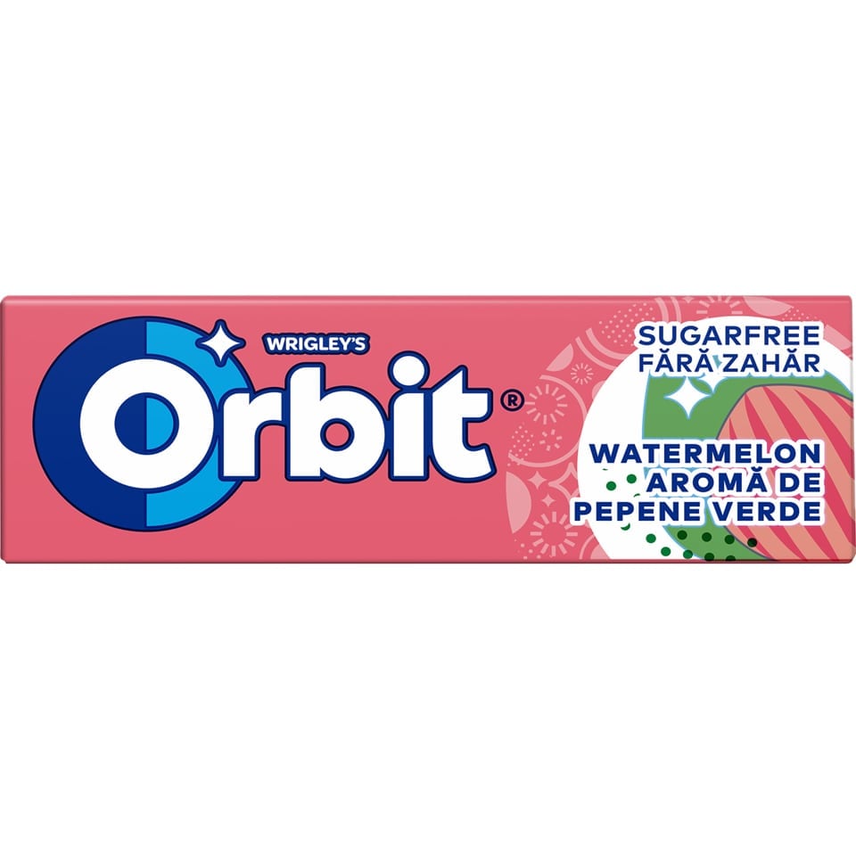 Orbit | Guma de mestecat Watermelon 14g | Mega-image