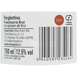 Ferghettina | Vin spumant alb Franciacorta Brut 0.75L