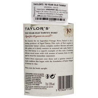 Taylor's | Vin rosu dulce Ten Year Old Tawny Port 0.75L