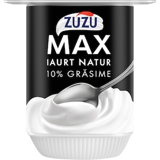 Zuzu | Max | Iaurt natur 10% grasime 140g