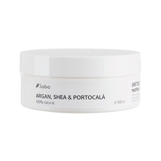 Sabio | Unt de corp cu argan, unt de shea si portocala bio 100ml