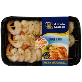 Alfredo Seafood | Frigarui creveti condimentati 300g