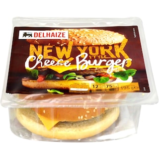 Delhaize | Burger cu branza New York Style 195g
