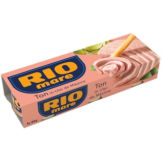 Rio Mare | Ton in ulei de masline 3x80g