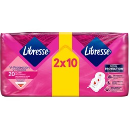 Libresse | Absorbante Ultra Normal Duo, 20 bucati