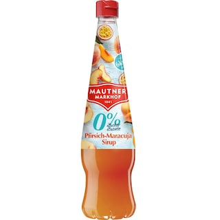Mautner Markhof | Sirop din piersici si maracuja 700ml