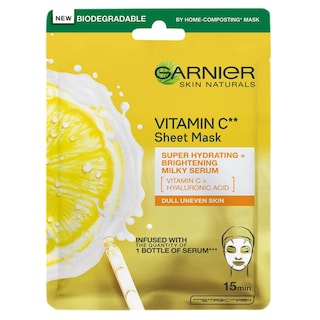 Garnier | Masca servetel cu vitamina C pentru hidratare si iluminare
