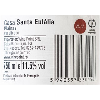 Plainas | Vin alb 0.75L