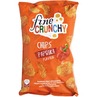 Fine Crunchy | Chipsuri cu aroma de boia de ardei, usor picante 150g
