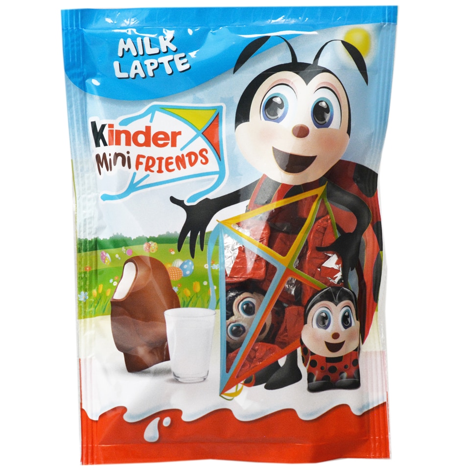 Kinder | Mini Friends | Figurine de ciocolata cu lapte 122g | Mega