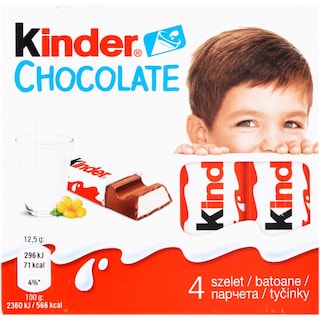 Kinder Chocolate | Batoane de ciocolata cu lapte 50g