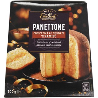 Excellent | Panettone cu crema cu aroma de Tiramisu 500g