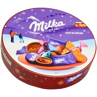 Milka | Cutie cu dulciuri de Craciun 195g