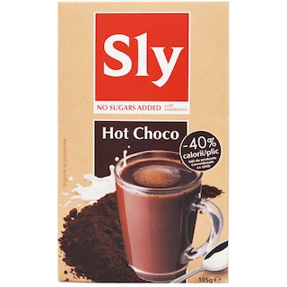 Sly | Ciocolata calda fara zahar 105g