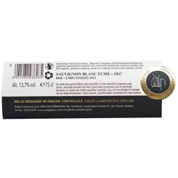 Crama Girboiu | Bacanta | Vin alb sauvignon blanc fume 0.75l