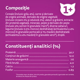 Whiskas | Hrana uscata pentru pisici sterilizate, cu somon 1.4kg