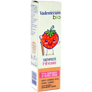 Vademecum | Pasta de dinti Biokids cu aroma de capsuni  50ml