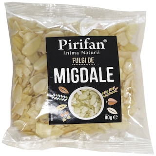 Pirifan | Fulgi de migdale crude 80g