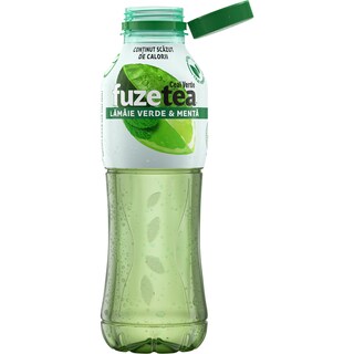 Fuzetea | Ceai verde cu suc de lamaie verde si menta 0.5L