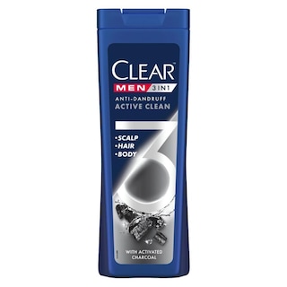 Clear | Sampon 3in1 Active Clean 360ml