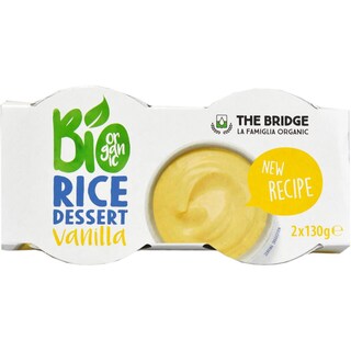 The Bridge | Desert bio pe baza de orez cu vanilie 2x130g
