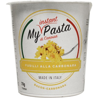 My Pasta | Fusilli instant cu sos carbonara 70g
