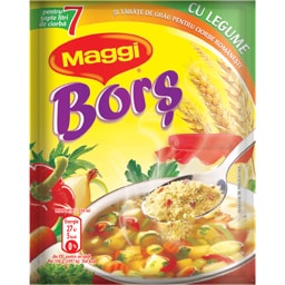 Maggi | Bors | Bors pudra cu legume si tarate de grau 70g
