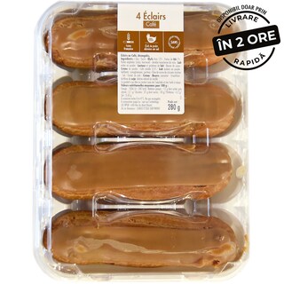 (bucata) | Eclere cu cafea 280g