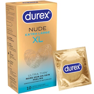 Durex | Prezervative Invisible XL 10 bucati