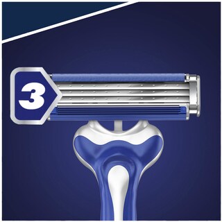 Gillette | Blue3 | Aparat de ras de unica folosinta, 6+2 bucati