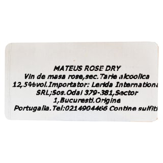 Mateus | Vin roze sec 0.75L