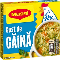 Maggi | Baza pentru mancaruri cu gust de gaina, 6 cuburi 60g
