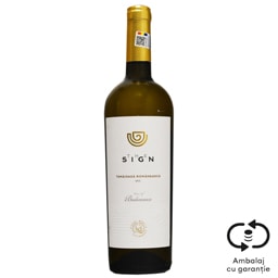 The Sign | Vin alb sec Tamaioasa Romaneasca 0.75L