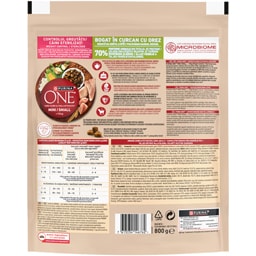 Purina One | Mini | Hrana pentru caini de talie mica, cu curcan si orez 800g