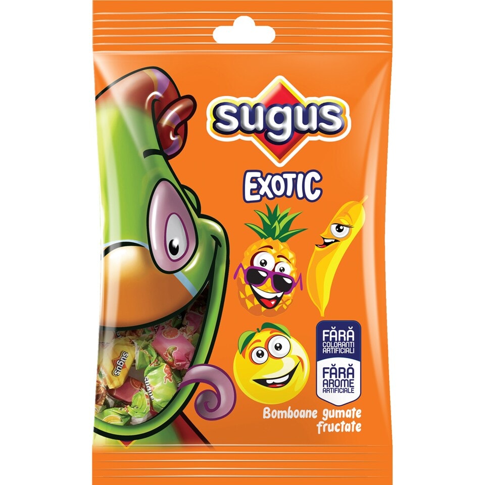 sugata✴︎ Sugus | Bomboane gumate Exotic 200g | Mega-image
