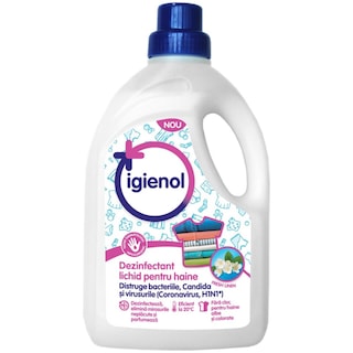 Igienol | Dezinfectant lichid pentru haine, Fresh Linen 1.5L