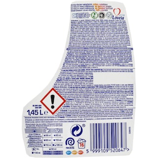 Lovela | Detergent lichid hipoalergenic pentru rufe colorate, 16 spalari 1.45L