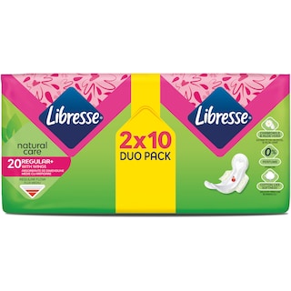 Libresse | Absorbante Natural Care Normal, 20 bucati