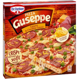 Pizza Salami & Cheddar Sauce 418g
