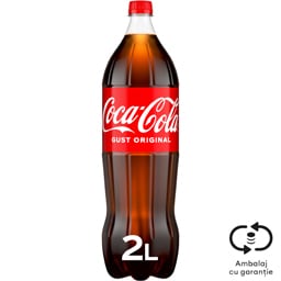 Coca-Cola Gust Original | Bautura racoritoare carbogazoasa  2L