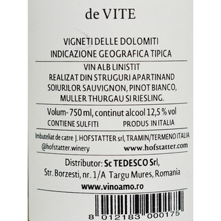 Hofstatter | Vin alb  0.75L