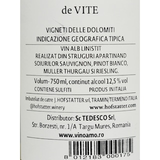 Hofstatter | Vin alb  0.75L