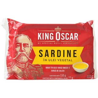 Sardine in ulei vegetal 110g