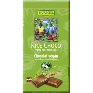 Rapunzel | Ciocolata vegana cu lapte de orez 100g
