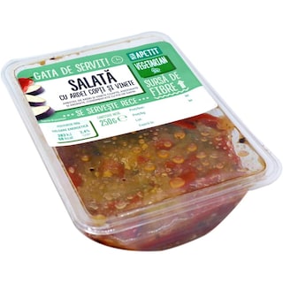Mega Apetit | Salata cu ardei copti si vinete 250g
