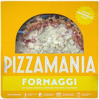 Pizza Mania | Pizza artizanala precoapta Formaggi 440g