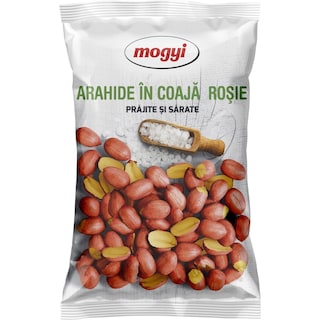 Arahide in coaja rosie, prajite si sarate 150g
