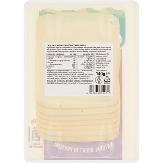 Napolact | Cascaval afumat felii 140g