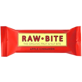 Rawbite | Baton bio cu mar si scortisoara 50g